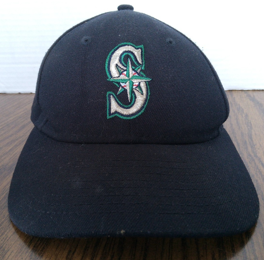 New Era 9Forty Youth Blue Seattle Mariners Adjustable Hat